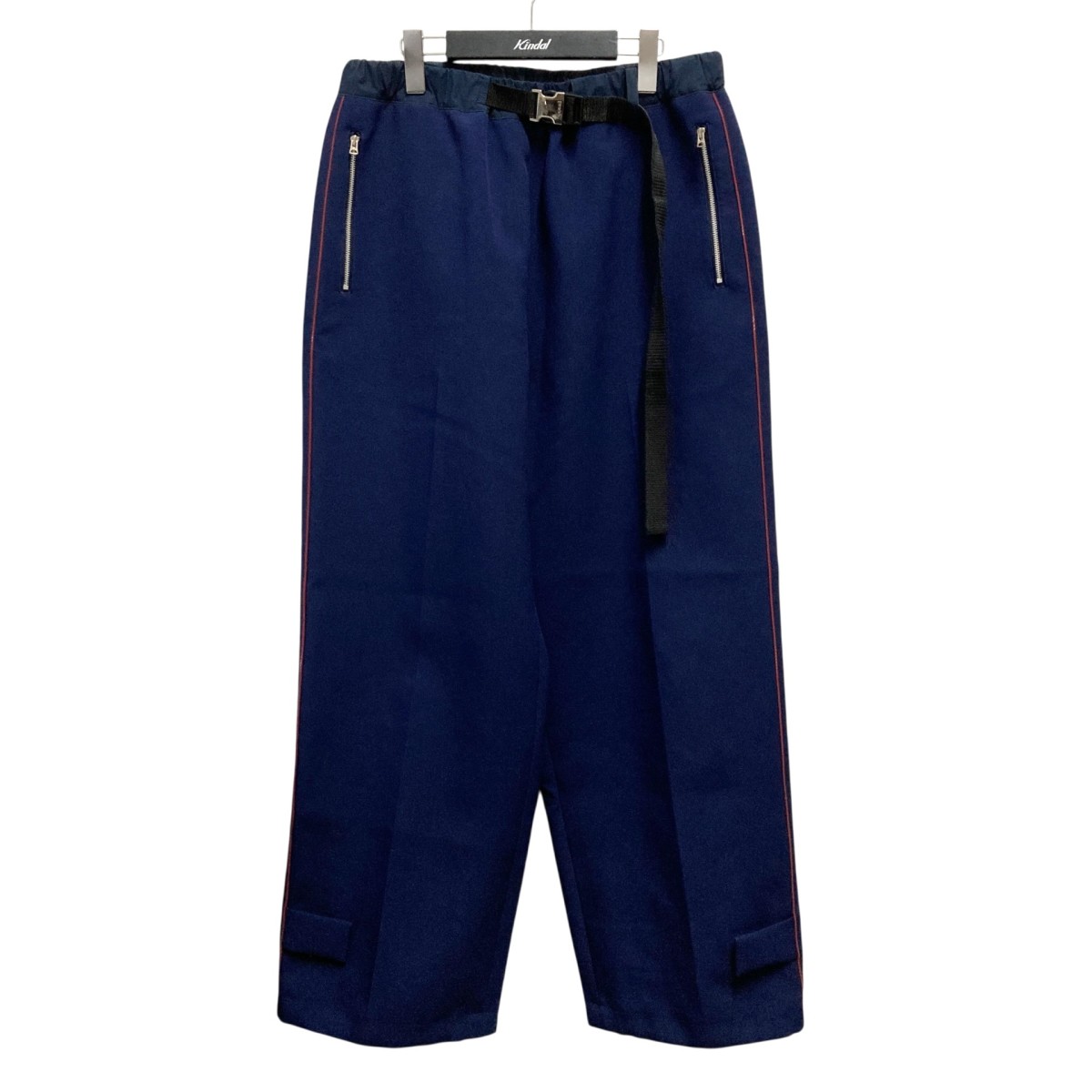 【中古】 sacai echnical Jersey Pants イージーパンツ 22 02817M ネイビー サイズ：2 【価格見直し】