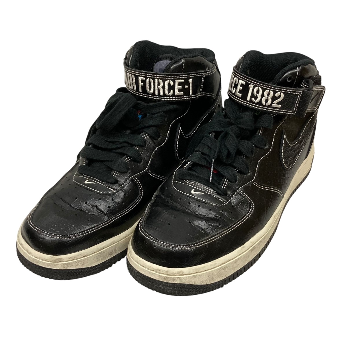 【中古】 NIKE ハイカットスニーカー DV1029-010 ブラック サイズ：26CM 【価格見直し】