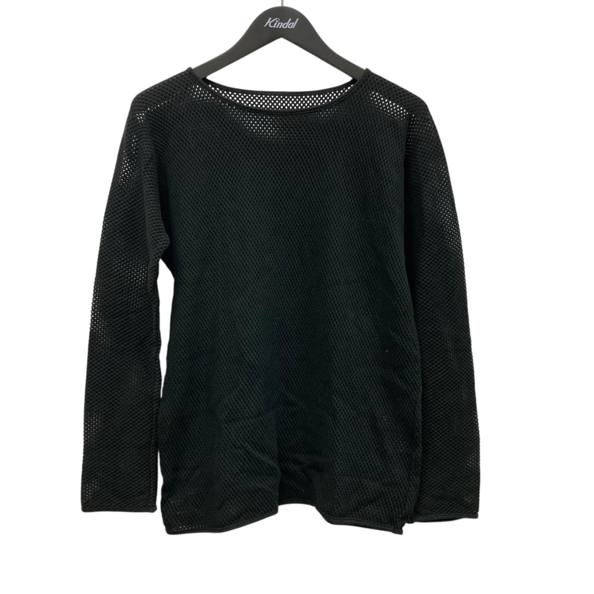 【中古】 blackmeans メッシュカットソー 945-78TT85-1 ブラック サイズ：4 【価格見直し】