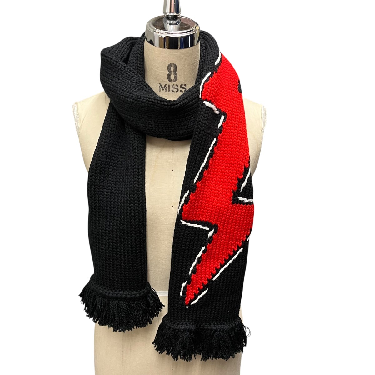 楽天市場】【アパレル】PRADA プラダ マフラー ロゴ カシミヤ