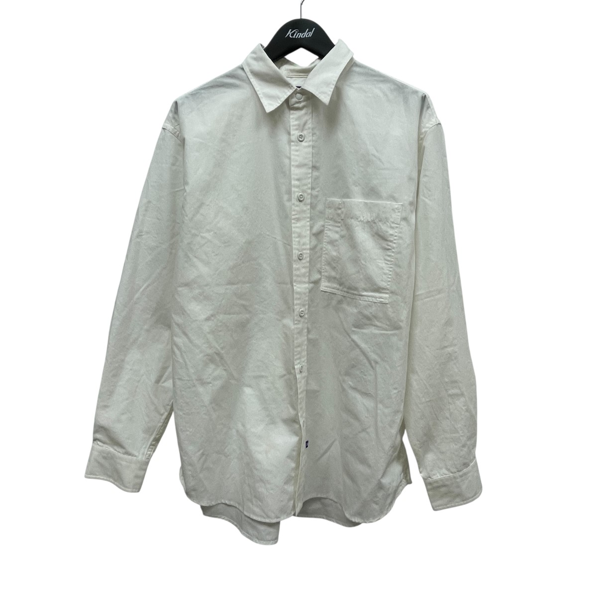【中古】 THE NORTHFACE PURPLELABEL Regular Collar Field Shirt 長袖シャツ NT3432N ホワイト サイズ：L 【価格見直し】