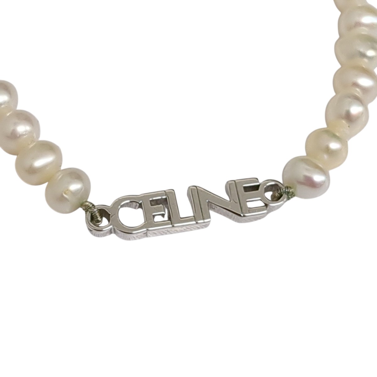 楽天市場】セリーヌ 46R546SSO.38OY SV925 オニキス エギズ ネックレス