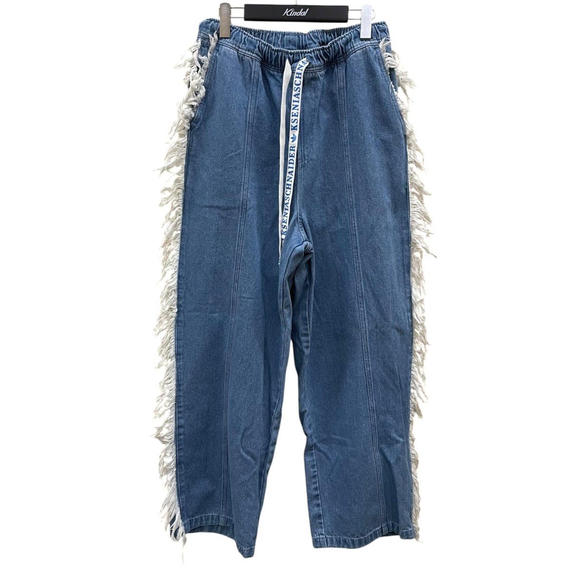 楽天市場】【中古】adidas×KSENIASCHNAIDER Patchwork Jeans