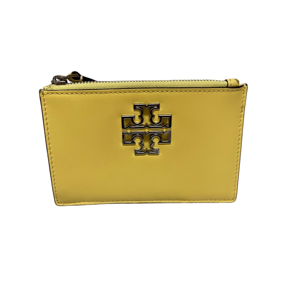 【中古】 TORY BURCH　 カードケース イエロー 【120925】（トリーバーチ）