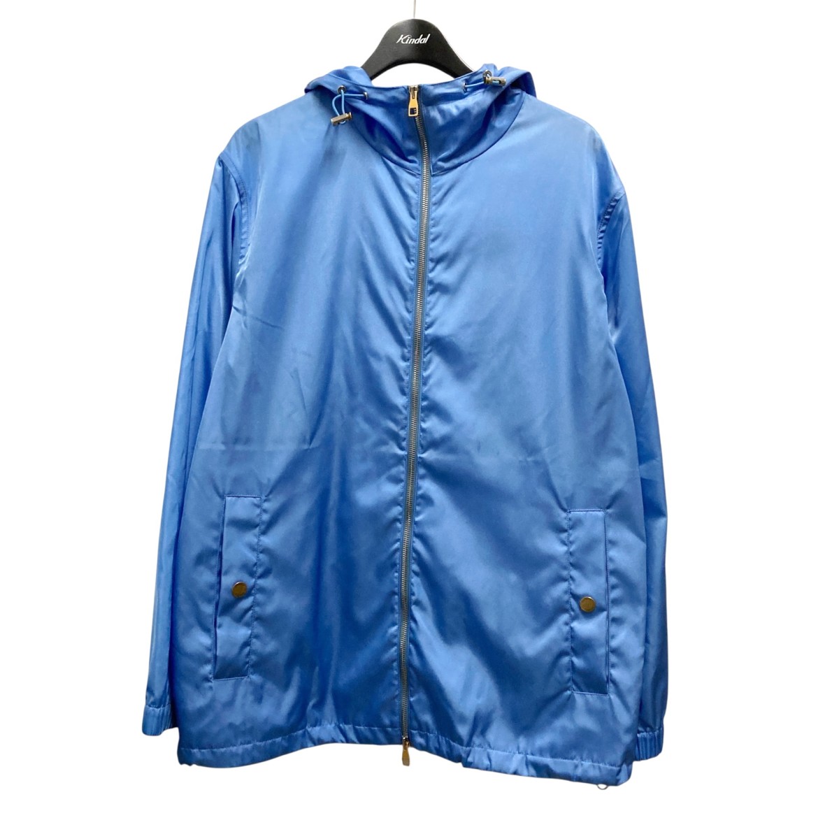 【中古】 dunhill フーデットジャケット ブルー サイズ：L 【価格見直し】 11,370円