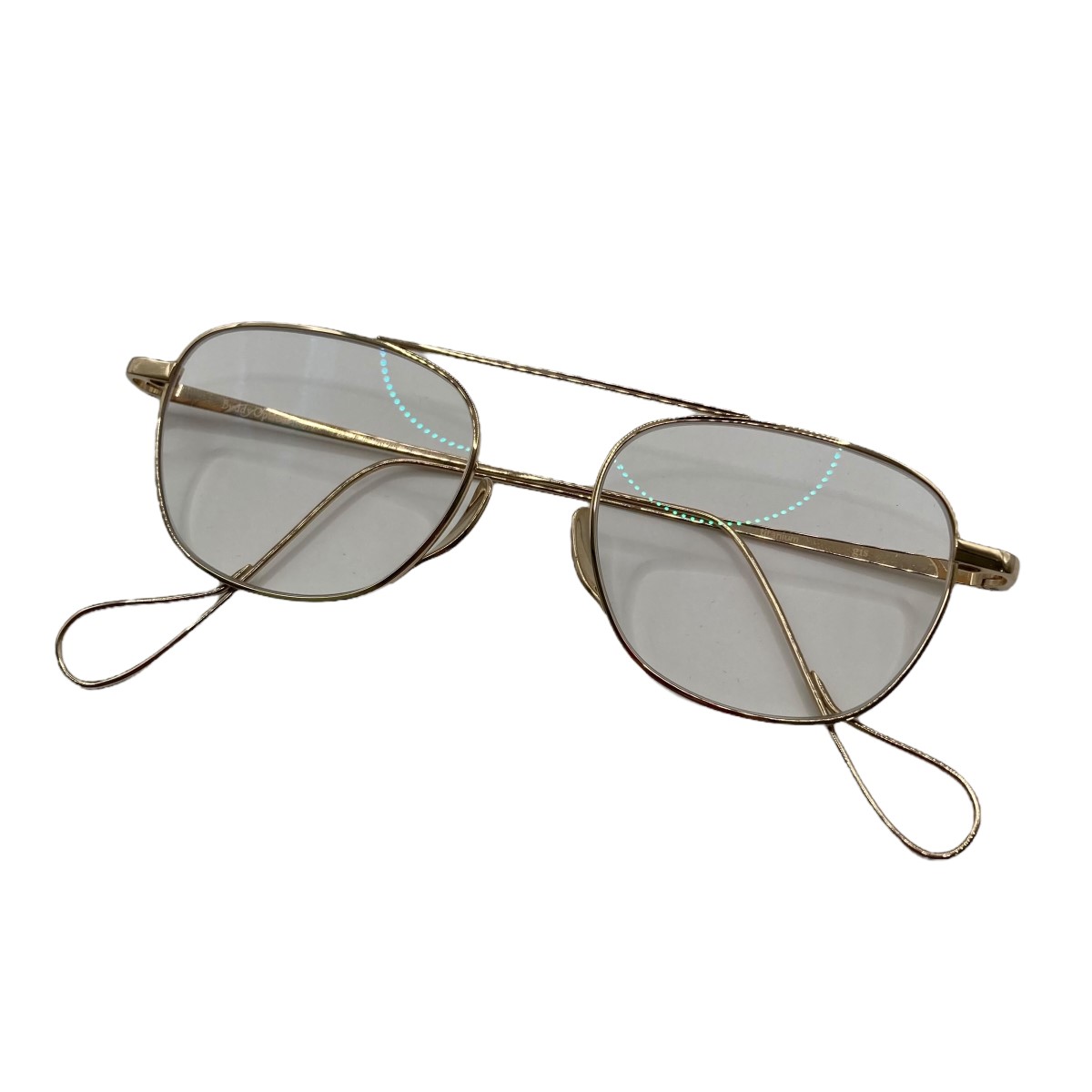 【中古】 BUDDYOPTICAL 眼鏡 ゴールド サイズ：- 【価格見直し】