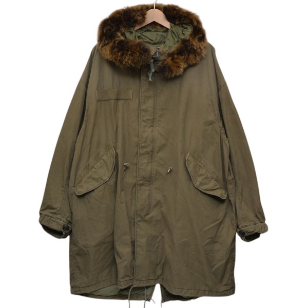 【中古】 VISVIM 2024AW　SIX-FIVE FISHTAIL PARKA　フィッシュテイルパーカー　ミリタリーコート　0124205013005 カーキ サイズ：4 【価格見直し】