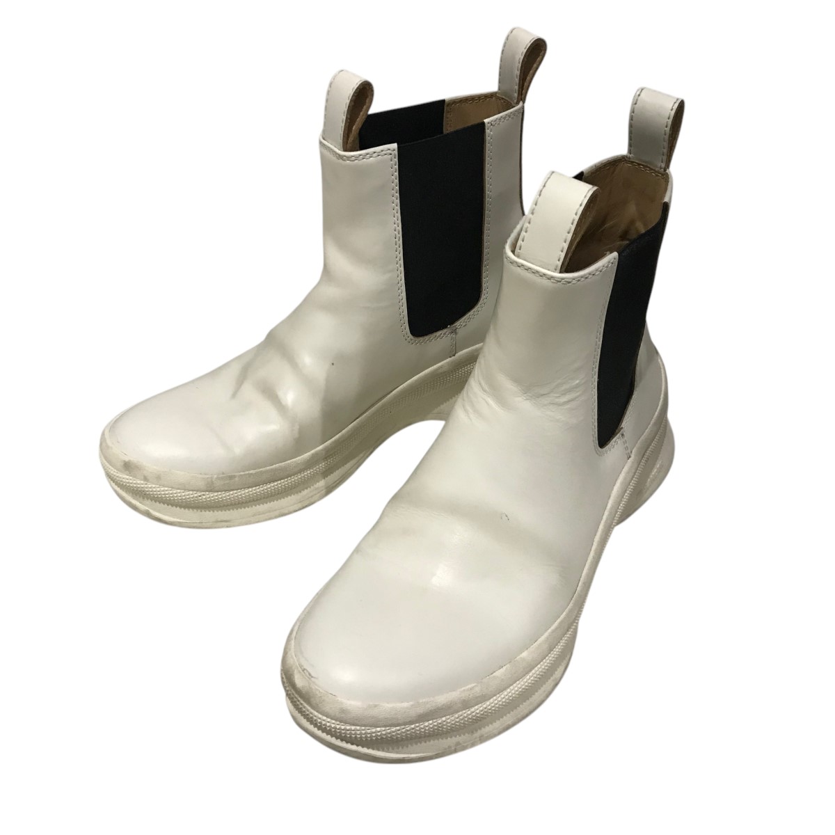 楽天市場】JIL SANDER ジルサンダー サイドゴアプラットフォームレザー