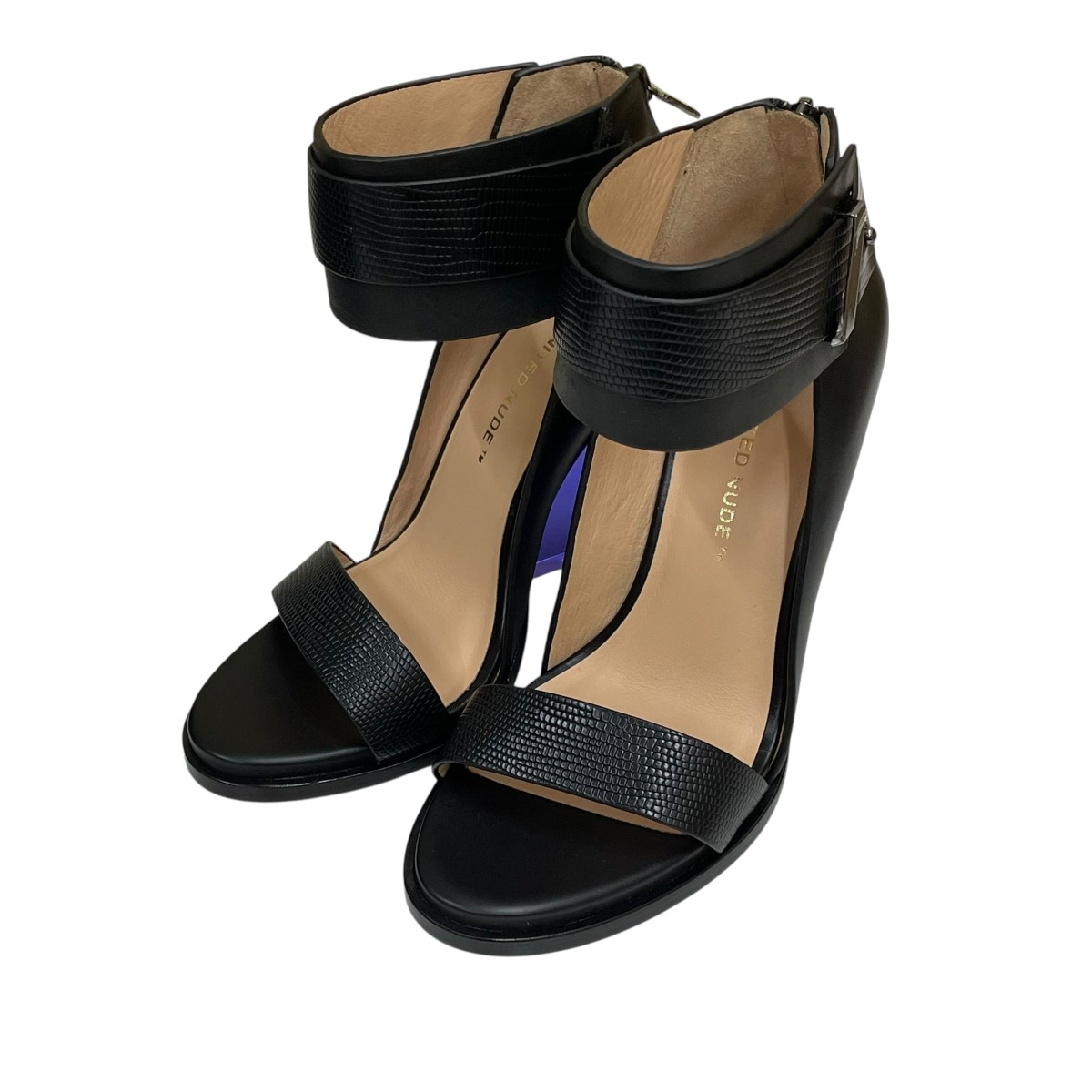 【中古】 UNITED NUDE Lula Sandal ハイヒール 66240001 ブラック サイズ:36 【130925】(ユナイテッドヌード)