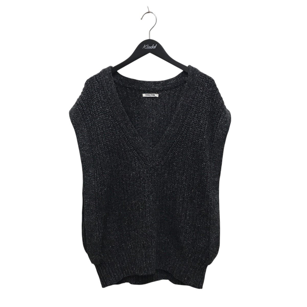 フミカ_ウチダSPACE DYED HAND KNITTED VEST