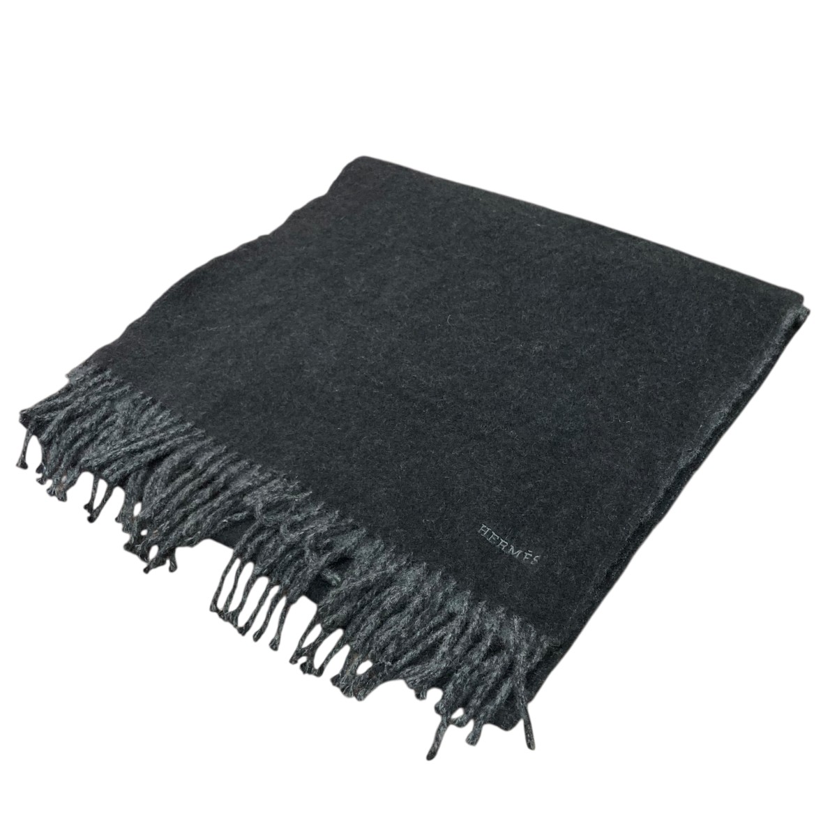 エルメス HERMESマフラー ダンベル カシミア100%紺 メンズ エルメス HERMESマフラー ダンベル カシミア100%紺 メンズ エルメス