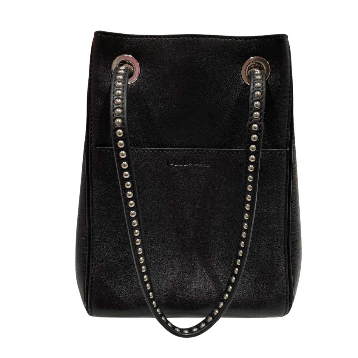 【中古】<br>J＆M DAVIDSON<br>2X4 BUCKET BAG ハンドバッグ ブラック<br>【価格見直し】
