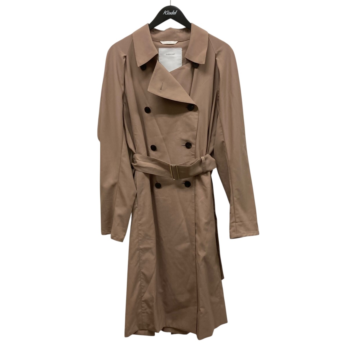 【中古】\u003cBR\u003eOVERCOAT\u003cBR\u003eトレンチコート S20C04TTL-NKZQ ベージュ 大きさ：0\u003cBR\u003e【必要経費思いなおす】