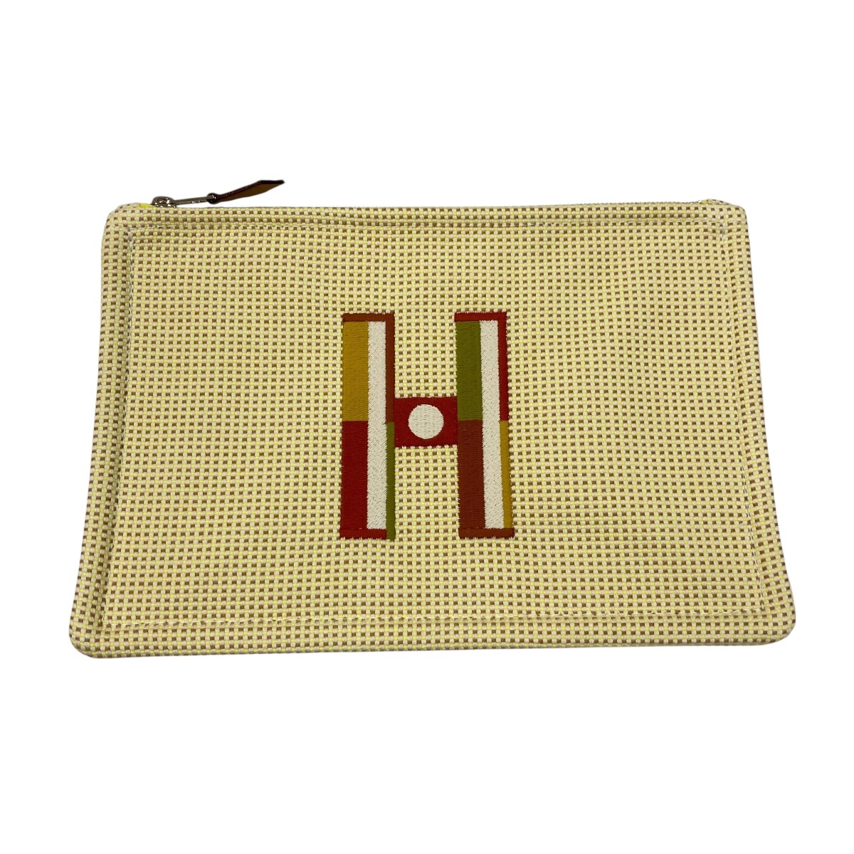 【中古】 HERMES 2025AW フォーブル・コーナーPM ポーチ イエロー 【価格見直し】