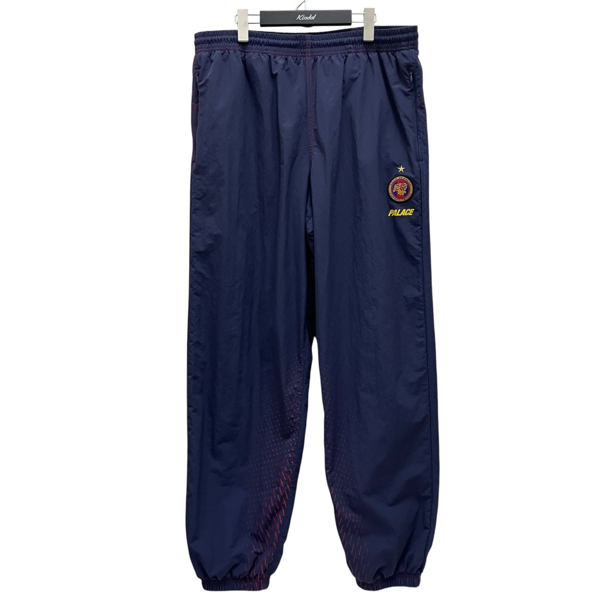 【中古】PALACEPRO TEAM SHELL JOGGER イージーパンツ ネイビー サイズ:XL【価格見直し】|ブランド古着のカインドオル
