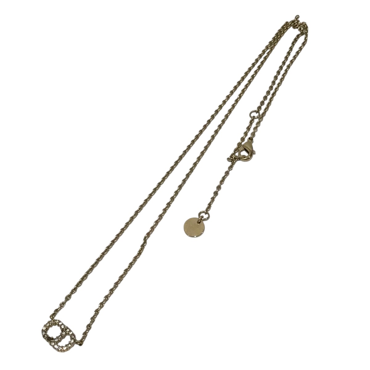 【中古】 Christian Dior　 Clair D Luneネックレス ゴールド 【150925】（クリスチャンディオール） 38,968円