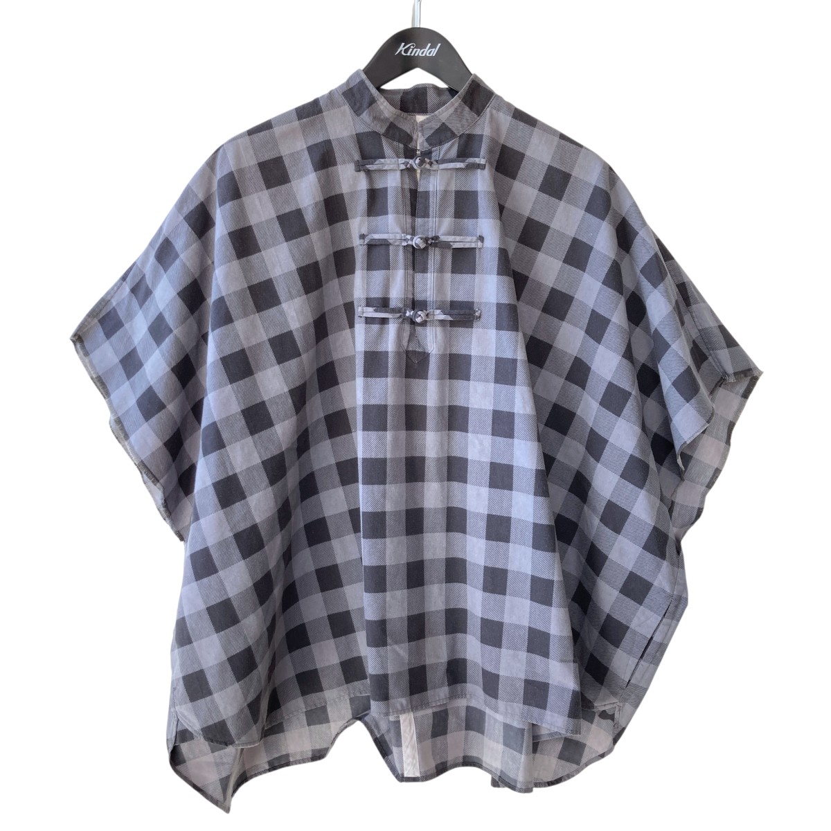 美品! TAKAHIRO MIYASHITA ソロイスト チェック ポンチョ L TAKAHIRO 美品! TAKAHIRO MIYASHITA ソロイスト チェック ポンチョ L TAKAHIRO