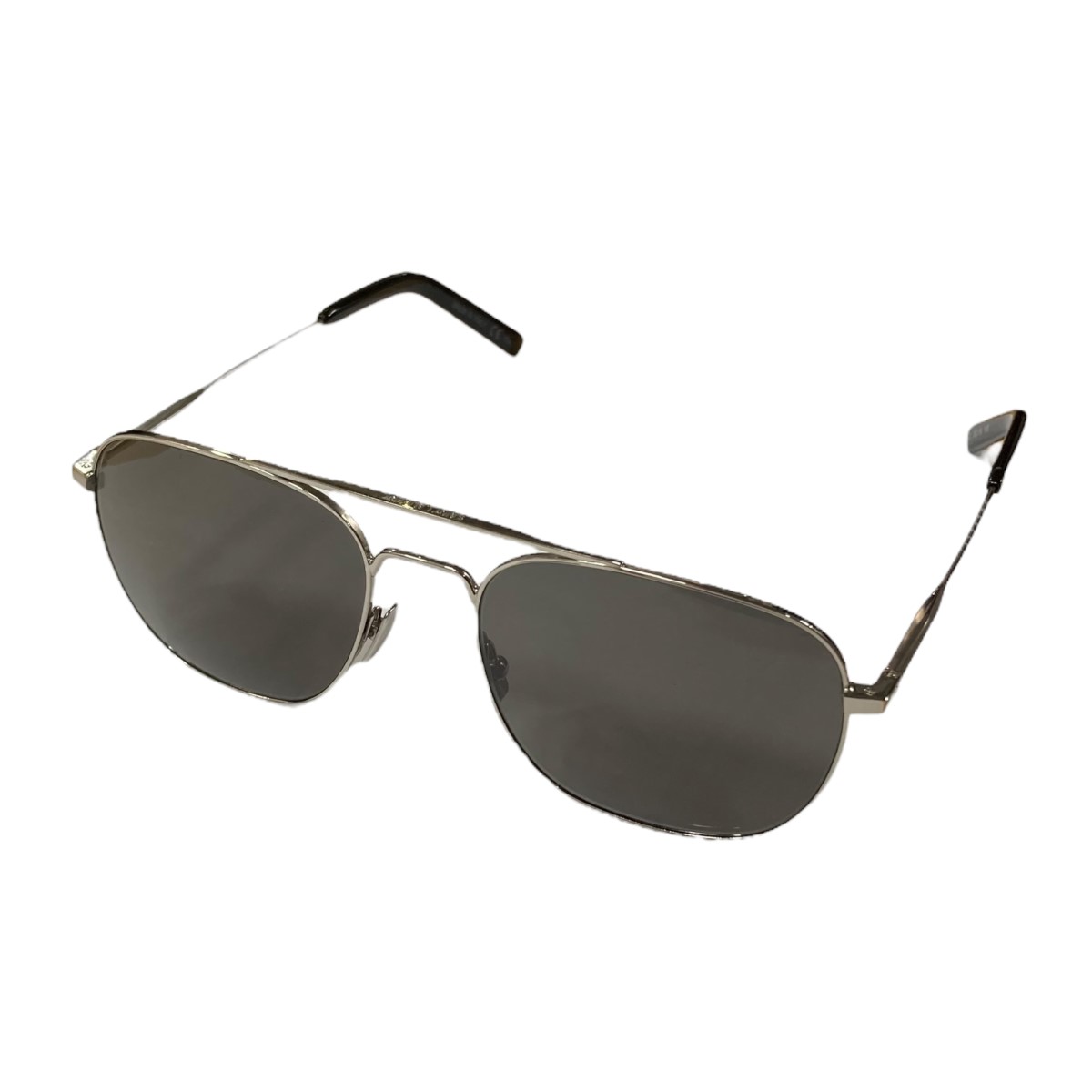 【中古】Saint Laurent Paris　ウェリントンサングラス 002 ブラック 【170925】（サンローランパリ）｜ブランド古着のカインドオル