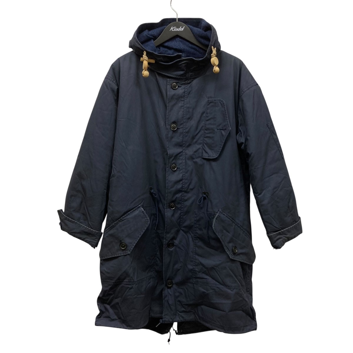ナイジェルケーボン　ウールピーコート　ネイビー　サイズ48 imgrc0096301453.jpg