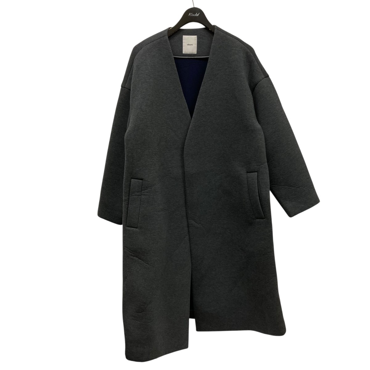 ebure✴︎スーパー120’Sビーバー ロングダッフルコート✴︎約13万円 ebure✴︎スーパー120'Sビーバー ロングダッフルコート✴︎約13