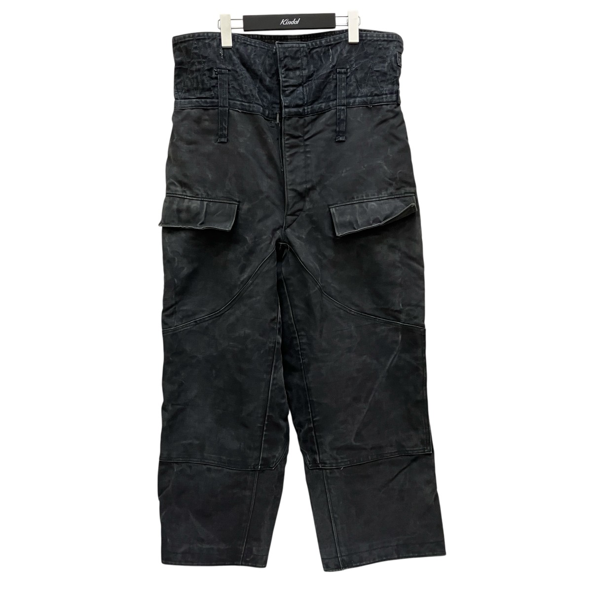 【中古】 Russian army ロシア軍 vintage タンカースパンツ ブラック 【価格見直し】