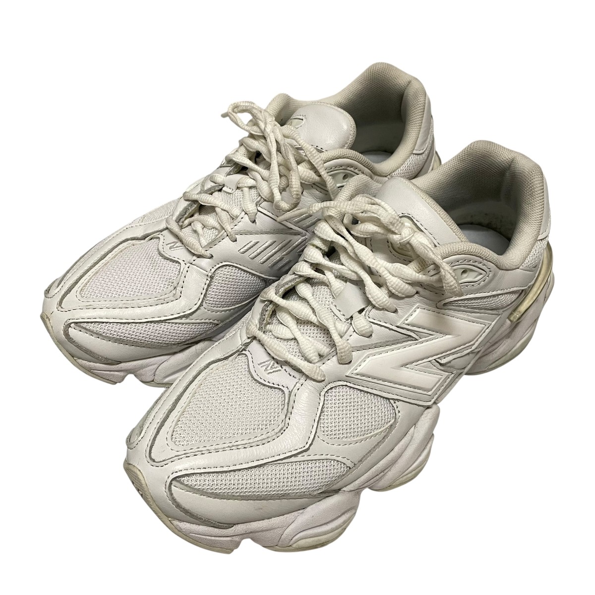 【中古】 NEW BALANCE　 Triple White スニーカー U9060NRJ ホワイト サイズ：26 【180925】（ニューバランス）