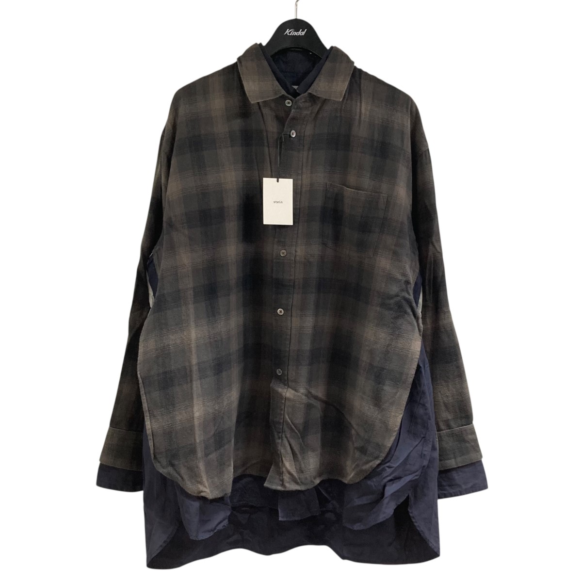 stein カーキ 長袖シャツ Sサイズ stein カーキ 長袖シャツ Sサイズ