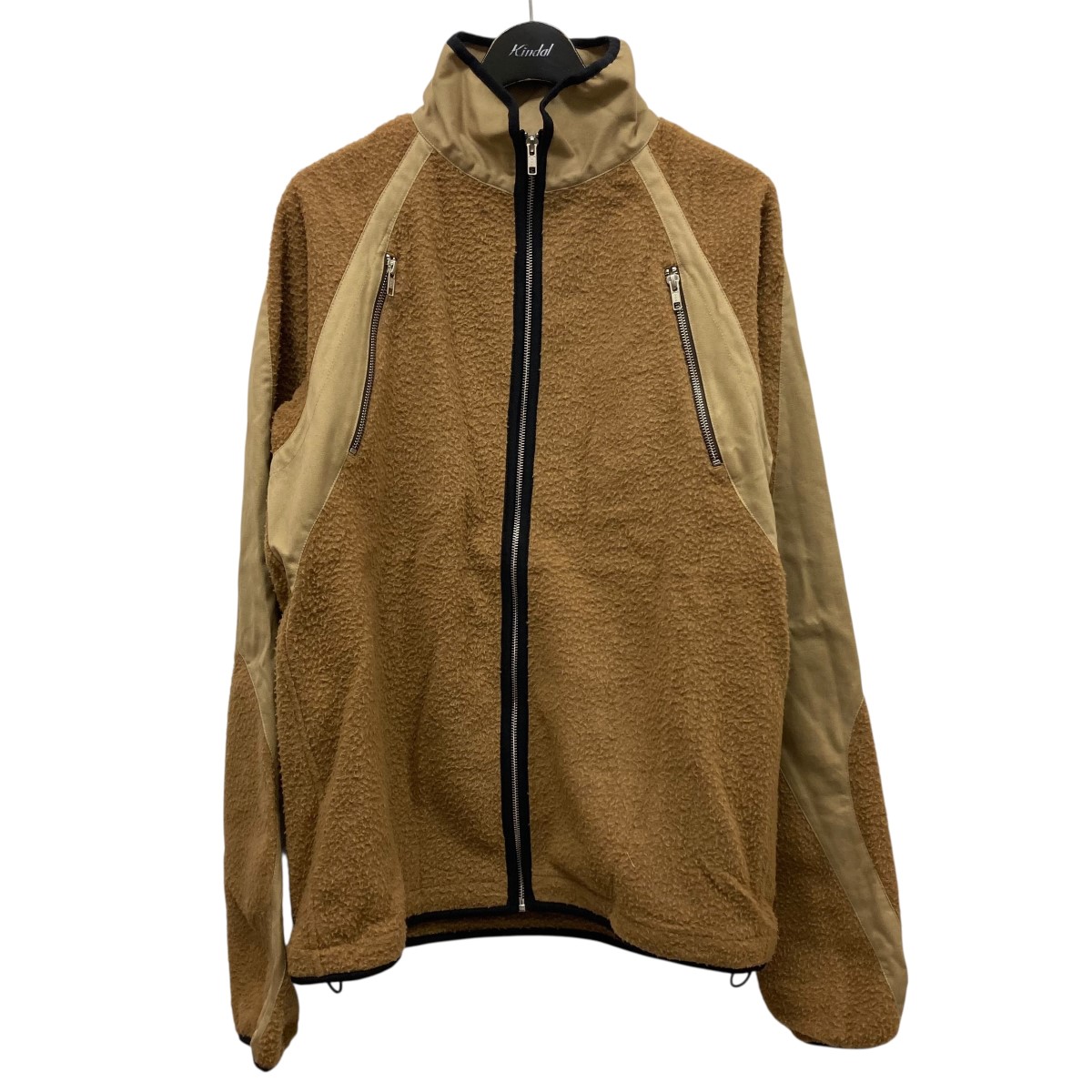 【中古】\u003cBR\u003eARNAR MAR JONSSON\u003cBR\u003eフリースうつり変わりジップアップジャケット カーキ 大いさ：M\u003cBR\u003e【必要経費思いかえす】 コート・ジャケット-メンズファッション