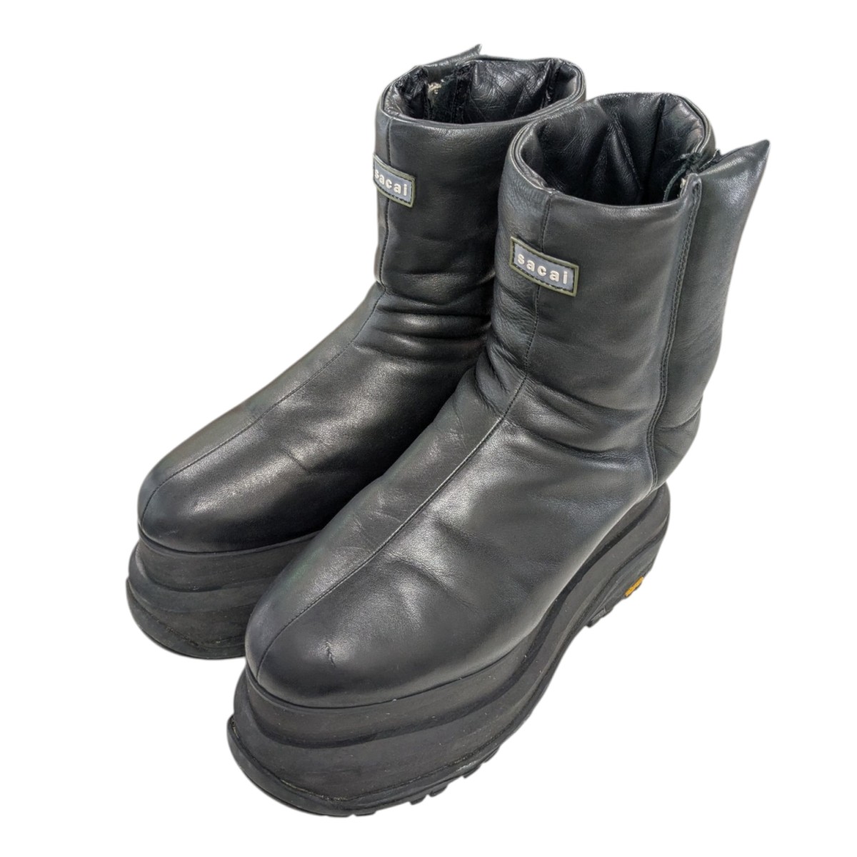 sacai　サイドゴアブーツ　42 Sacai サカイ Chelsea Boots サイドゴアチェルシーブーツ - メルカリ