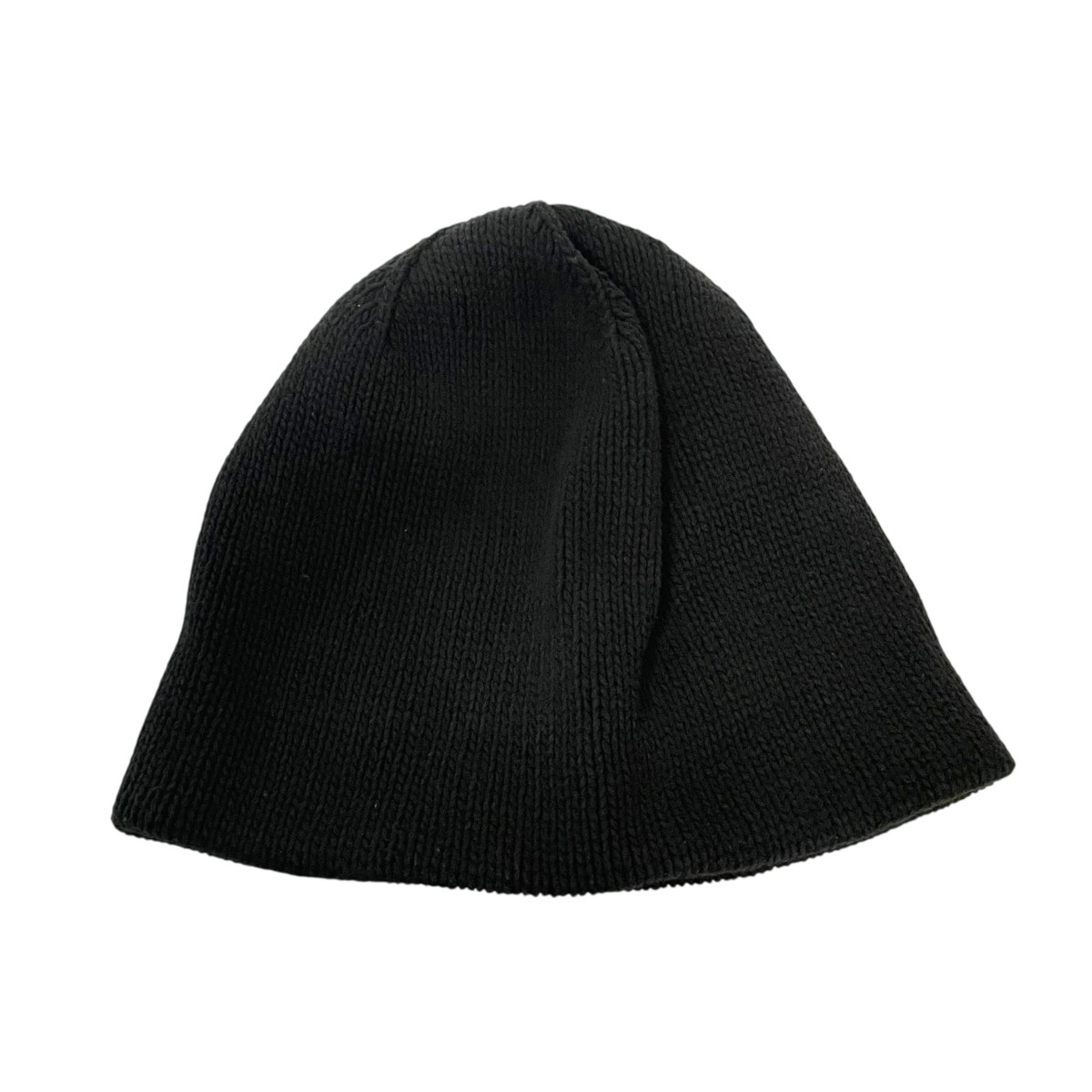 ナンバーナイン　03　カート期　バルーンニットキャップ　黒　白　コットン m48215003778_1.jpg?1737624089