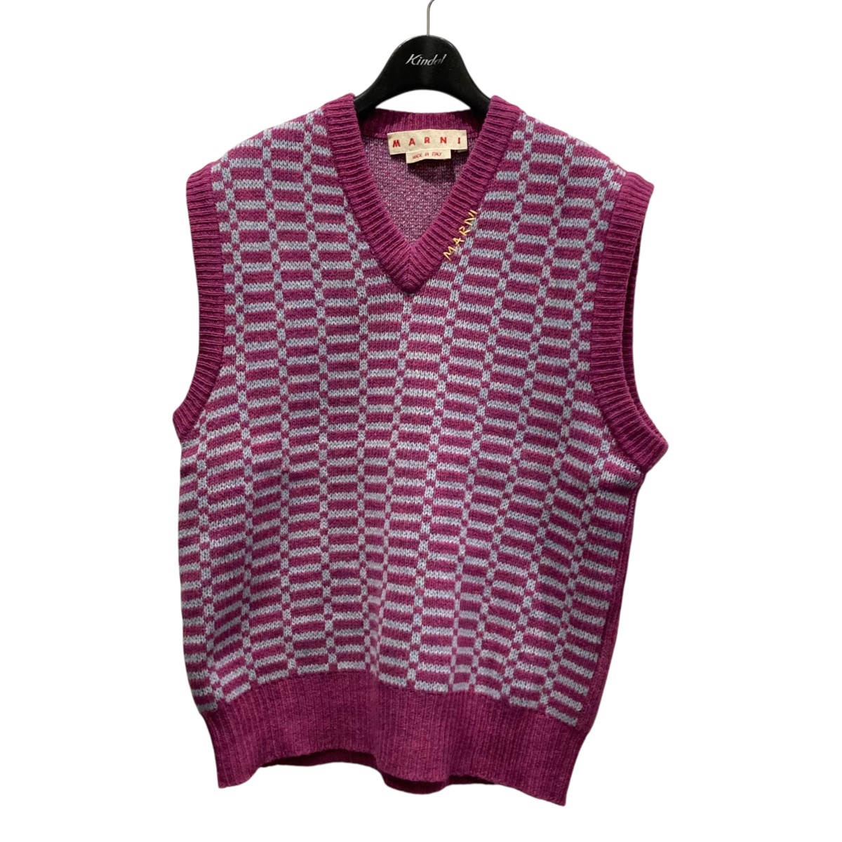 楽天市場】【マルニ】Marni アーガイル セーター ニットベスト