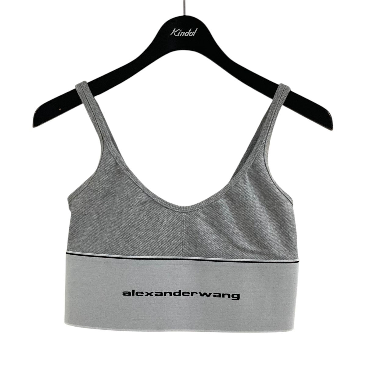 【中古】ALEXANDER WANG ブラジャーいの一番 1CC4218077 ともし火薄墨色 大いさ：S 【250326】（アレキサンダーワン） トップス-タンクトップ