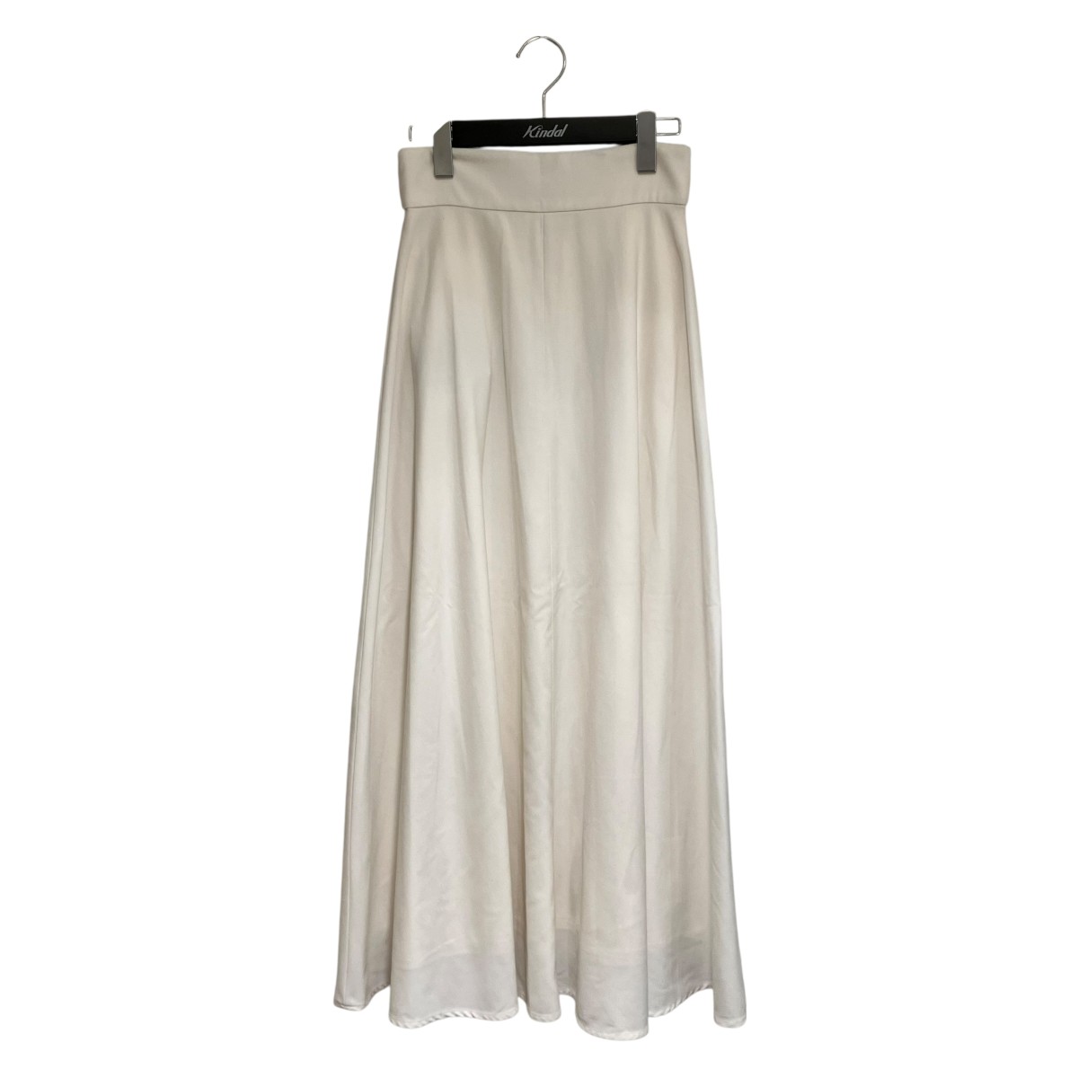 【中古】 CLANE W FACE FRONT ZIP FLARE SKIRT ダブルフェイスジップフレアスカート 14109-6102 ホワイト サイズ：1 【価格見直し】 6,019円