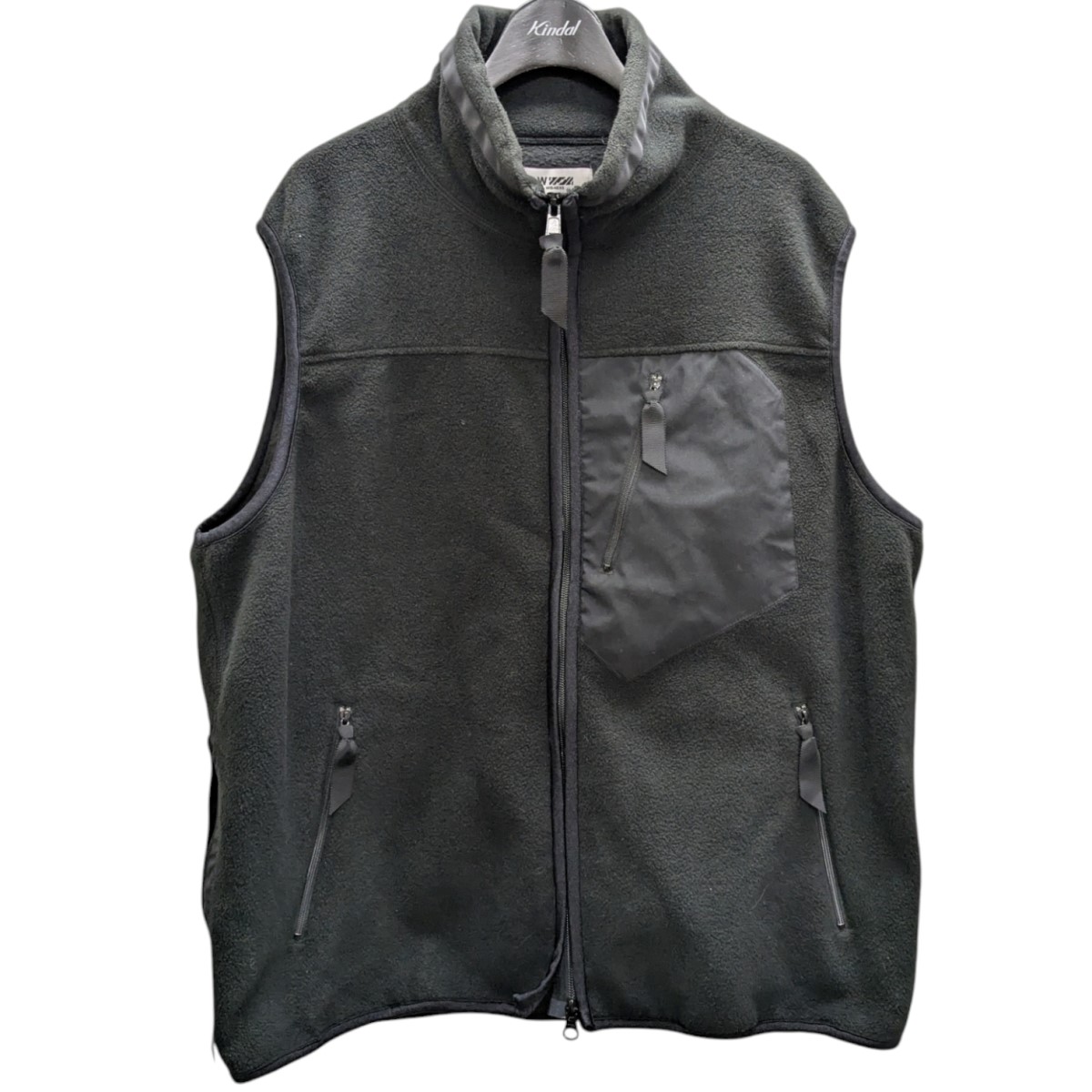 【新品】Mサイズ Abu Garcia アブガルシア 中綿 ベスト ブラック ベスト ジレ Abu Garcia ⁄ アブガルシア：別注 3Layer Military Vest：ONLYARK-0-2019「NOA」 メンズ