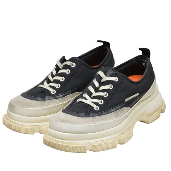 【中古】 BOTH GAO EVA LOW　スニーカー ブラック×ホワイト サイズ：40 【価格見直し】