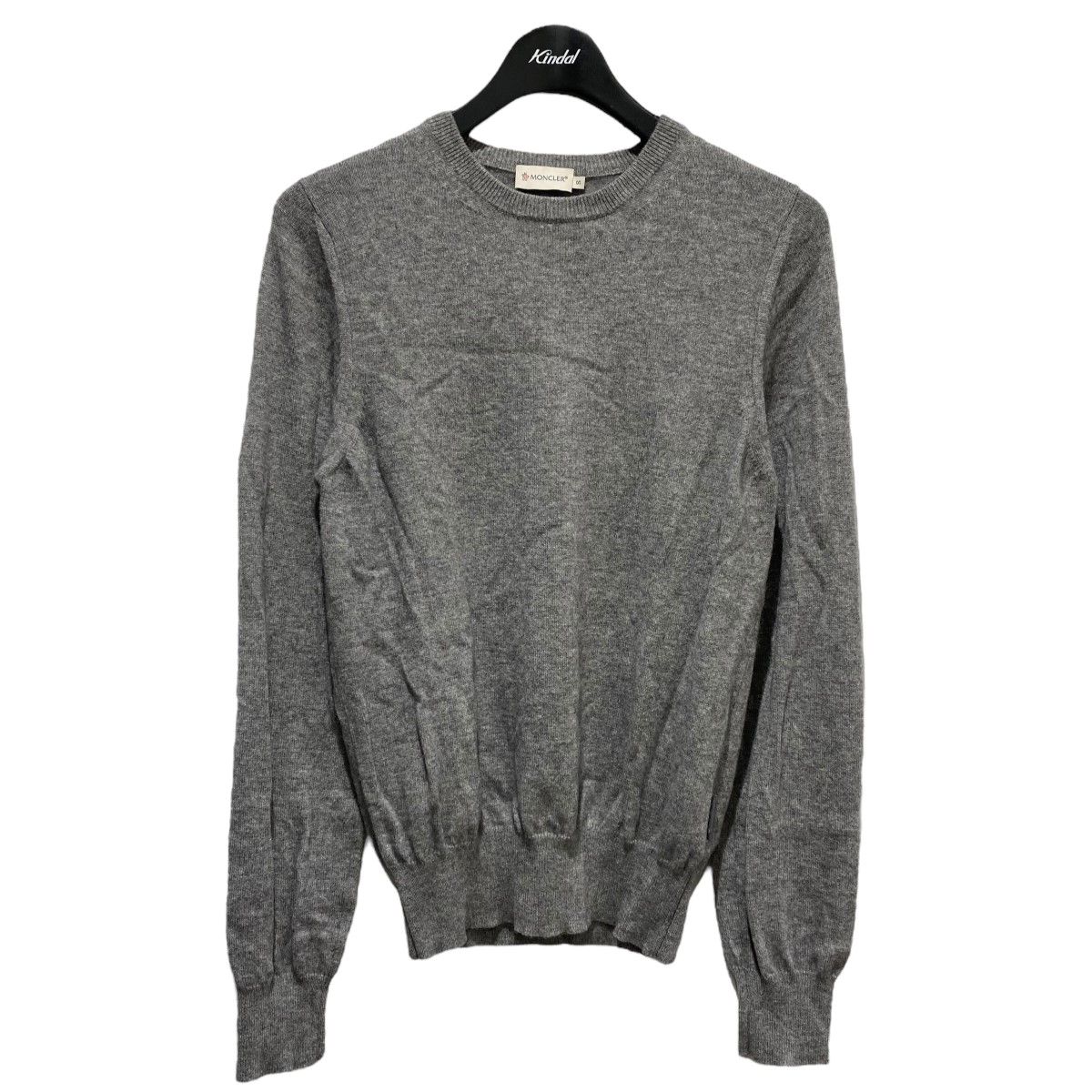 【中古】 MONCLER ニット グレー サイズ:S 【価格見直し】