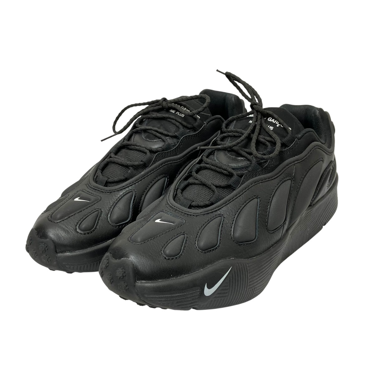 【中古】NIKE×COMME des GARCONS HOMME PLUS 25SS スニーカー HV1944-001 ブラック サイズ：27cm 【210925】（ナイキ×コムデギャルソンオムプリュス）