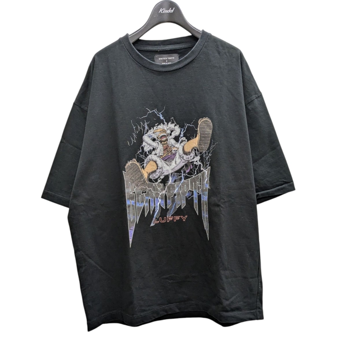 【中古】 UNITED TOKYO 半袖Tシャツ ブラック サイズ：2 【価格見直し】