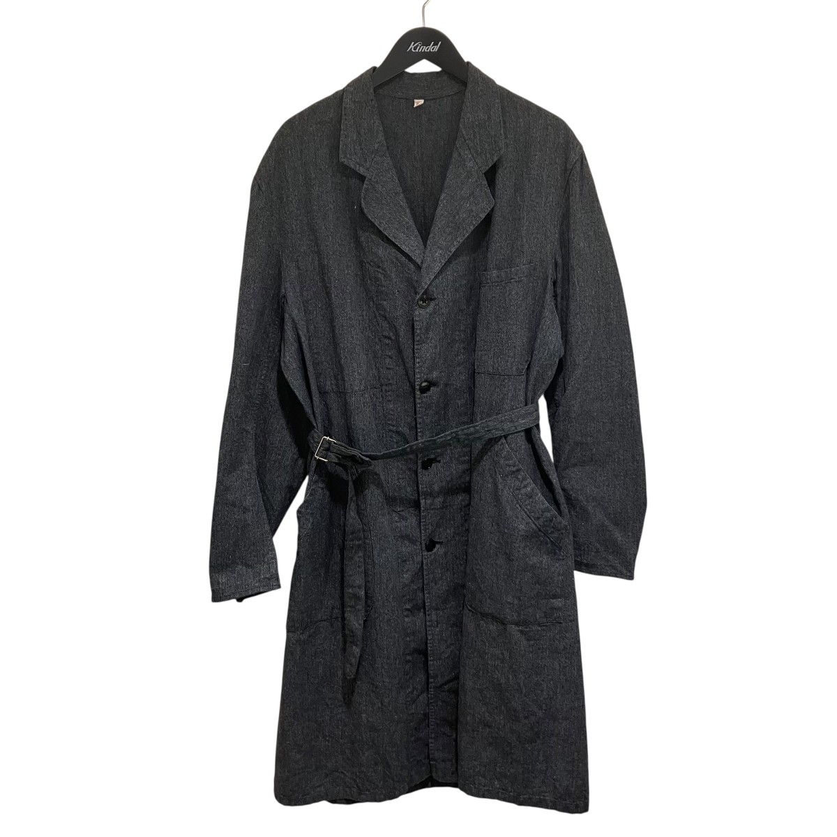 楽天市場】French Vintage Black Chambray Atelier Coat / フレンチ
