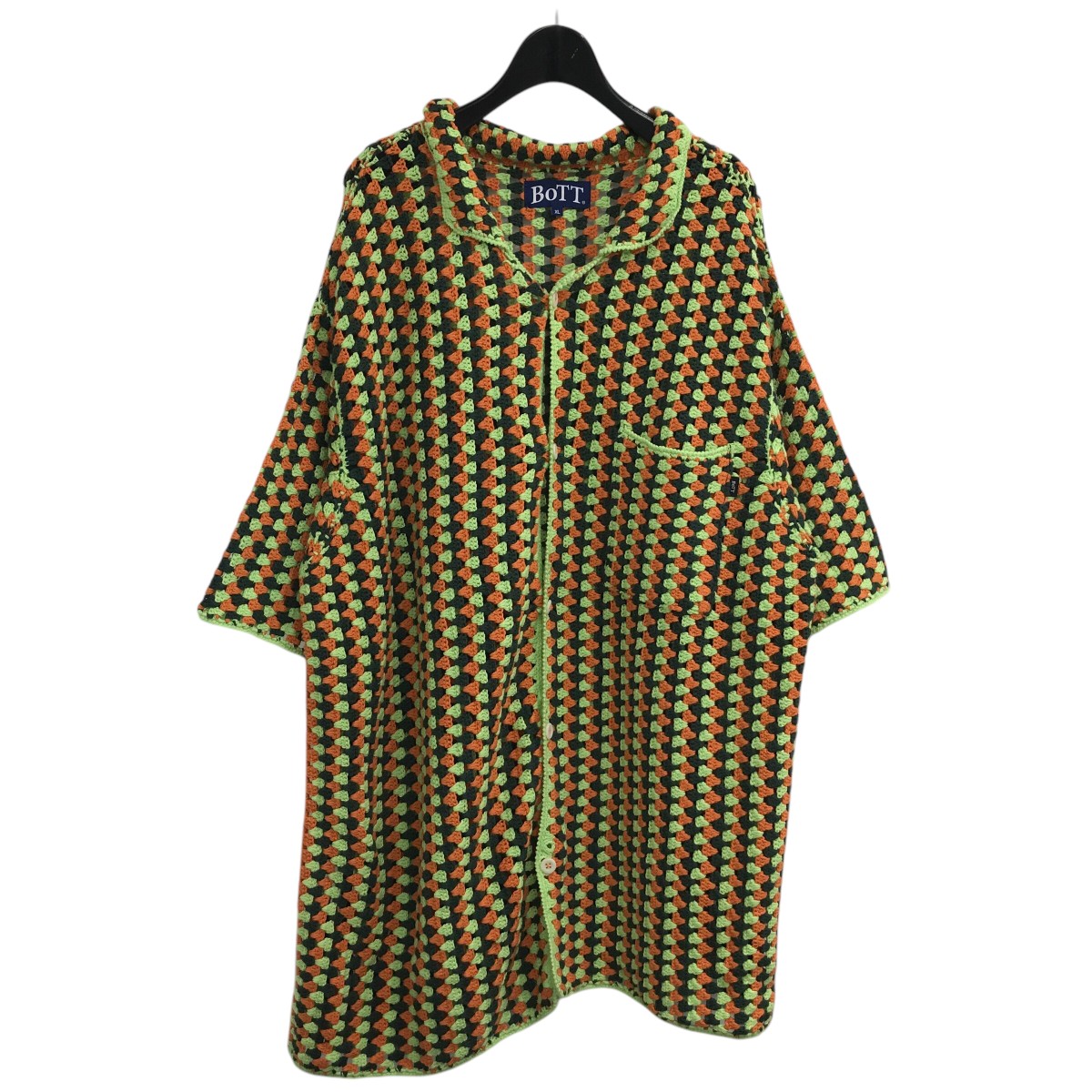 楽天市場】BoTT・ボット 24SS Cotton Crochet Knit Shirts 状態SS