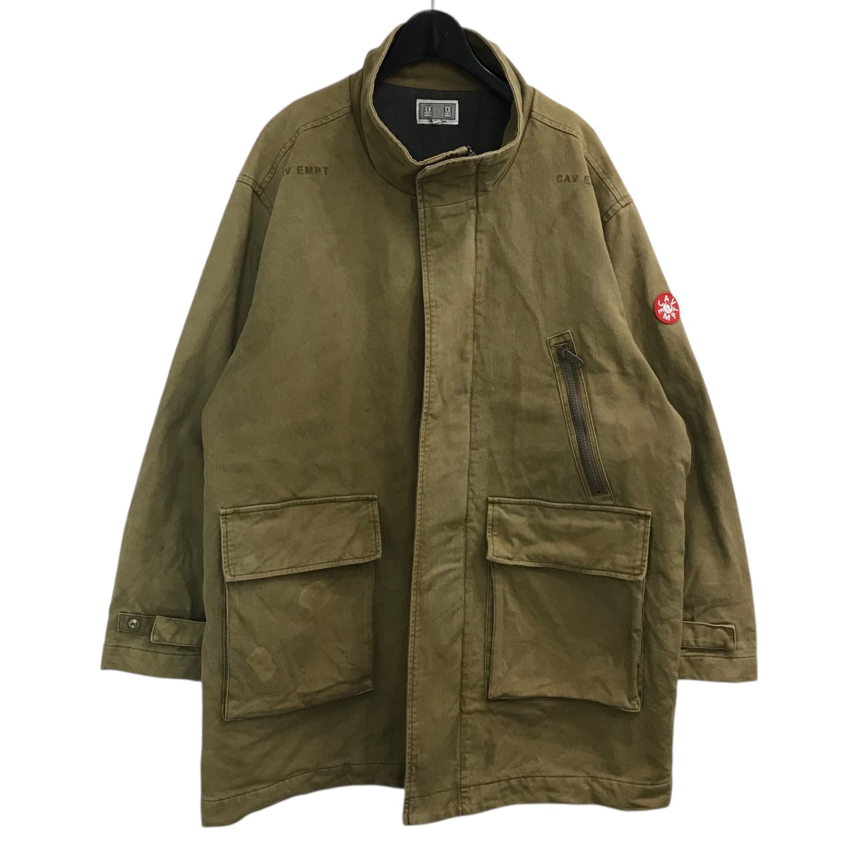 楽天市場】C.E シーイー CAV EMPT 中綿 ジップアップジャケット プラム