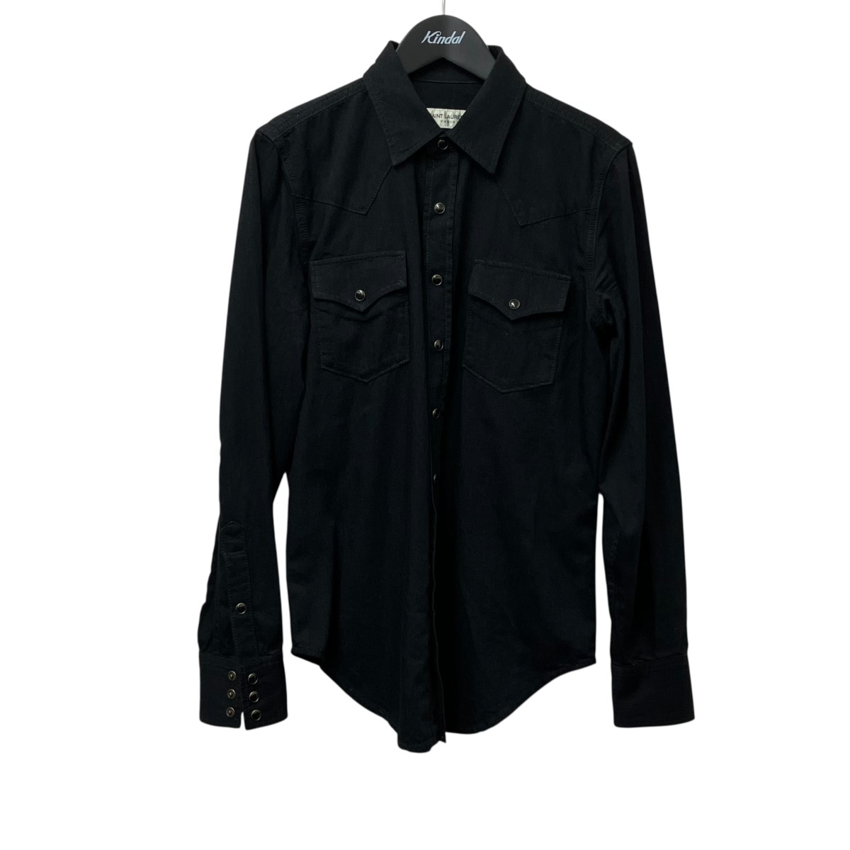 楽天市場】サンローラン SAINT LAURENT デニムシャツ ウエスタンシャツ