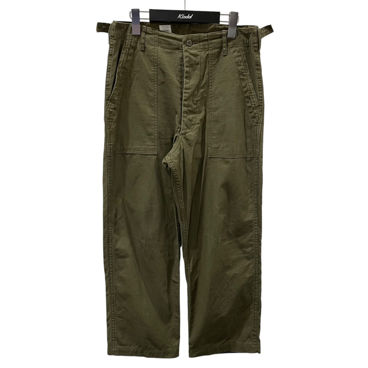 ARAN ベイカーパンツ NATURAL unisex サイズ1 ARAN (アラン) ベイカーパンツ OLIVE 正規通販 - 神戸のセレクト
