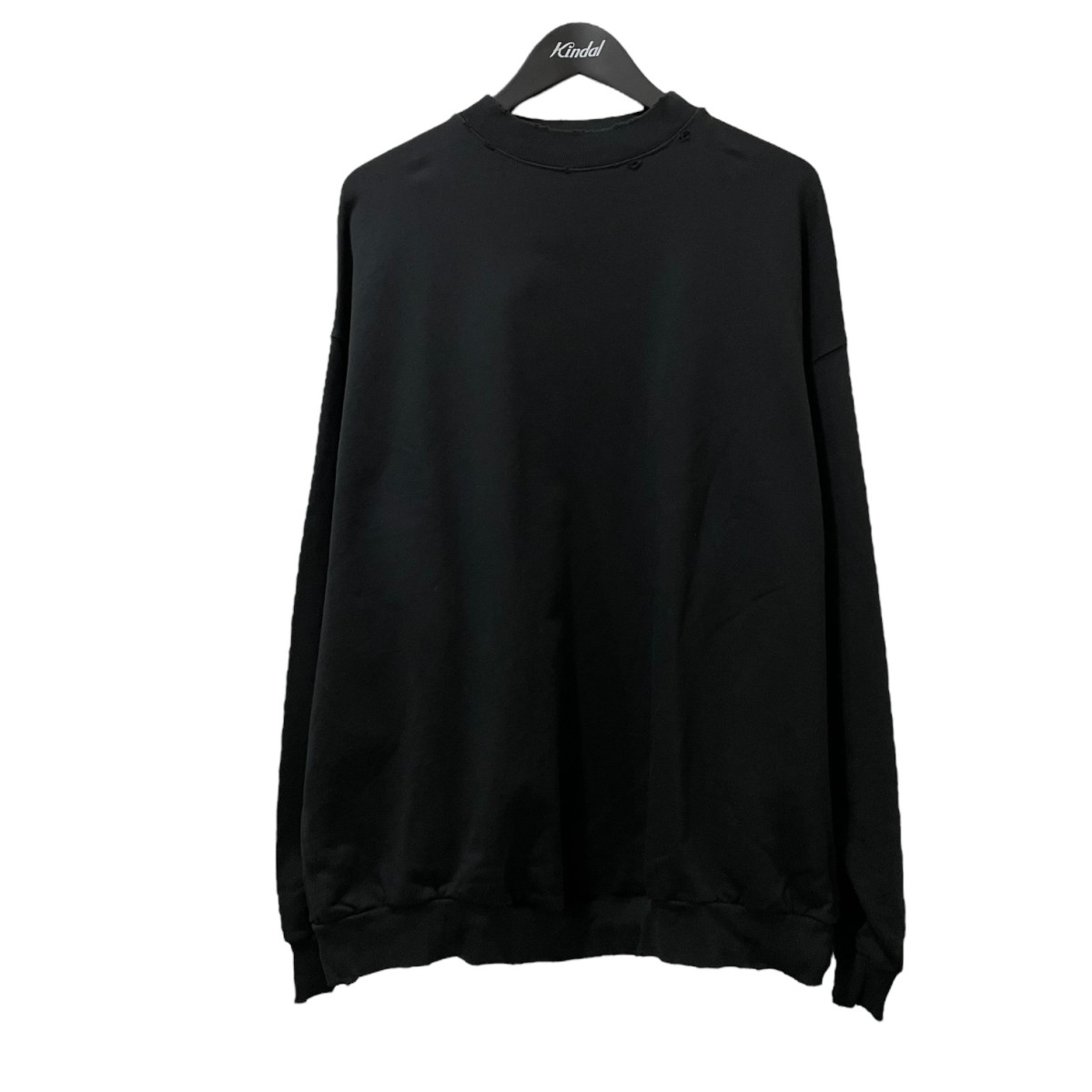 楽天市場】【中古】BALENCIAGA ネックロゴ刺繍ダメージ加工 Oversized