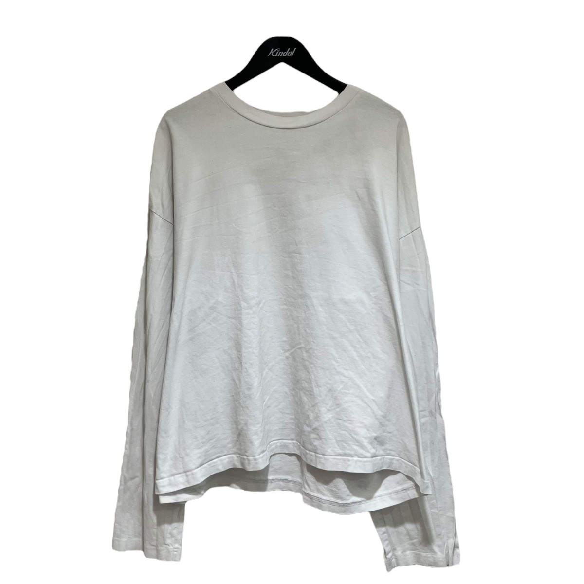 【中古】 MARNI 25SS オーバーサイズロングスリーブカットソー HUMU0325X0 ホワイト サイズ：50 【価格見直し】