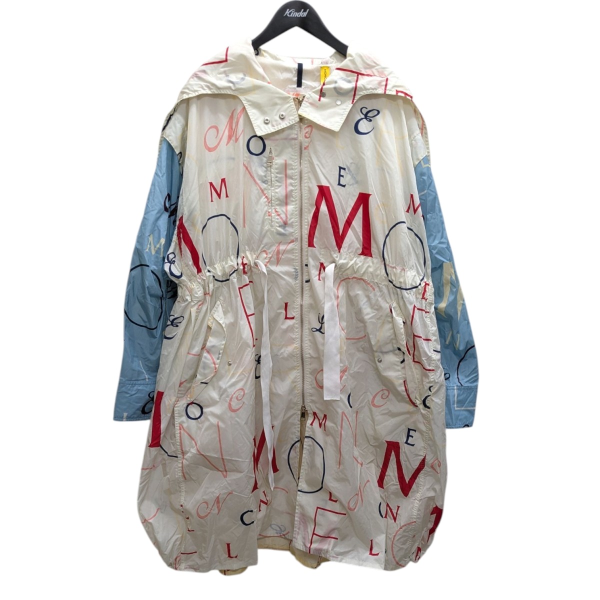 【中古】 MONCLER 【 Stone Parka】 ナイロンコート アイボリー サイズ：- 【価格見直し】