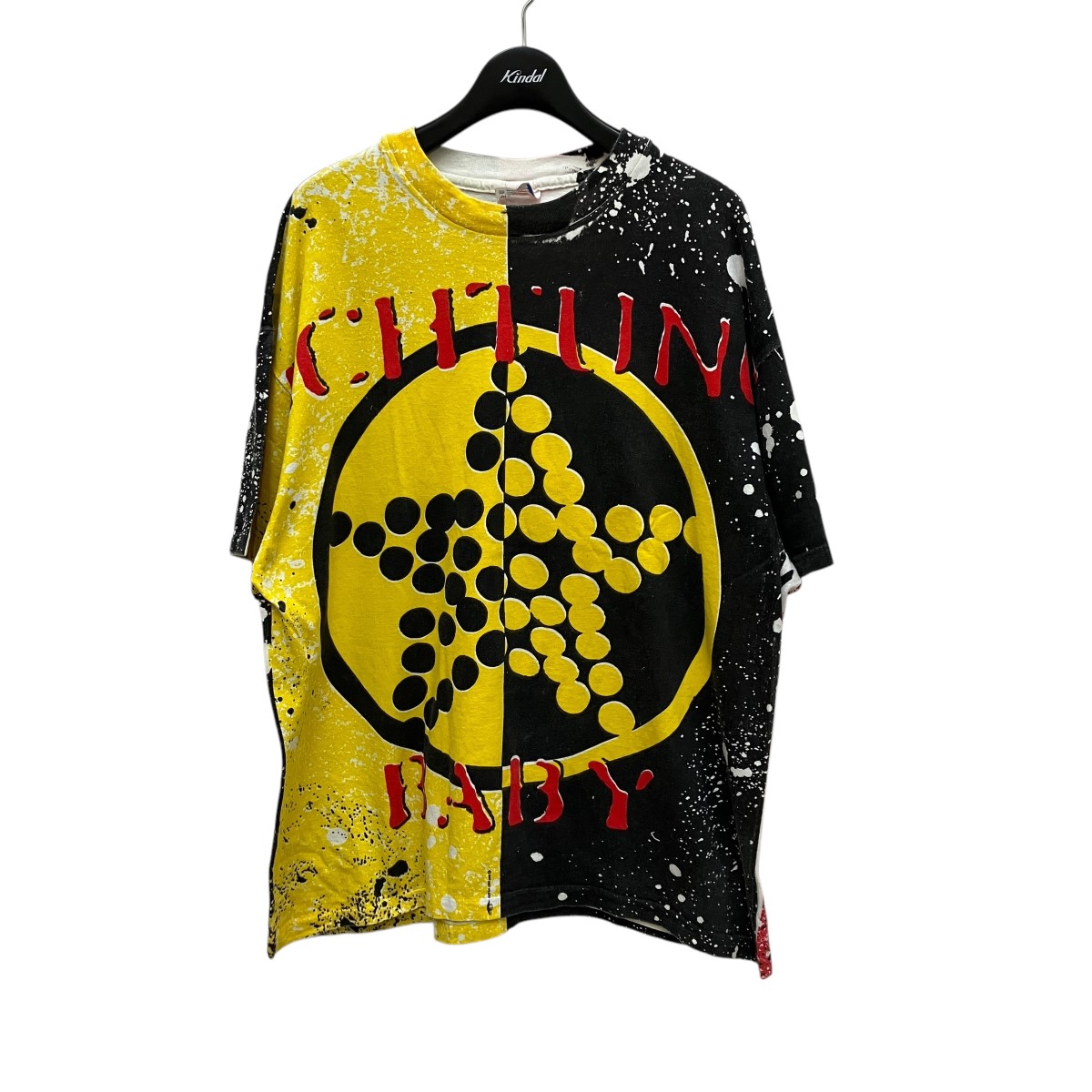 【中古】 Hanes 91S U2 ZOO 半袖Tシャツ イエロー×ブラック サイズ：XL 【価格見直し】 10,278円