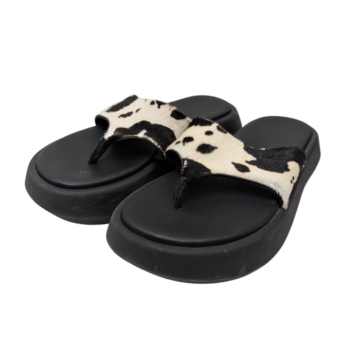 【中古】 ACNE STUDIOS レザーサンダル FN-WN-SHOE000604 ブラック サイズ：36 【価格見直し】