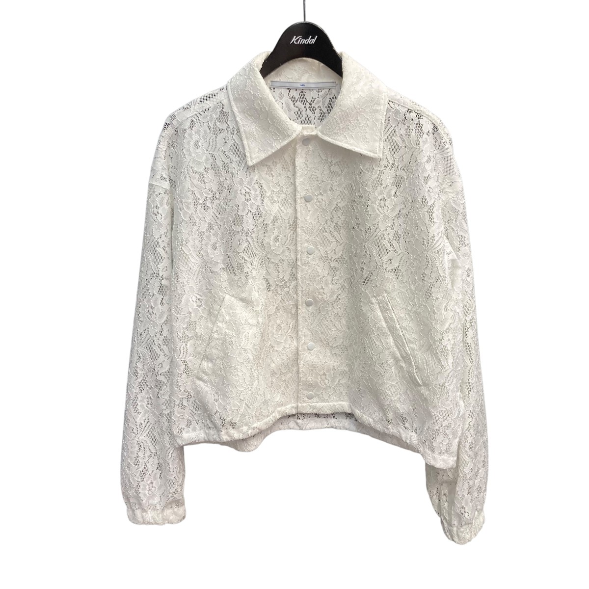【中古】 TOKIO race COACH JACKET レースシャツ 25SS-TKOJ-07 ホワイト サイズ：L 【価格見直し】