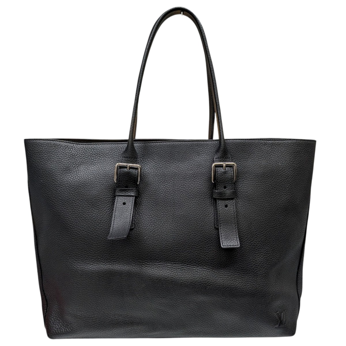 【極美品】ルイヴィトン カバ ヴォワヤージュ トリヨン レザー ノワール 大容量 ルイヴィトン/トートバッグ/カバヴォワヤージュNV/ノワール